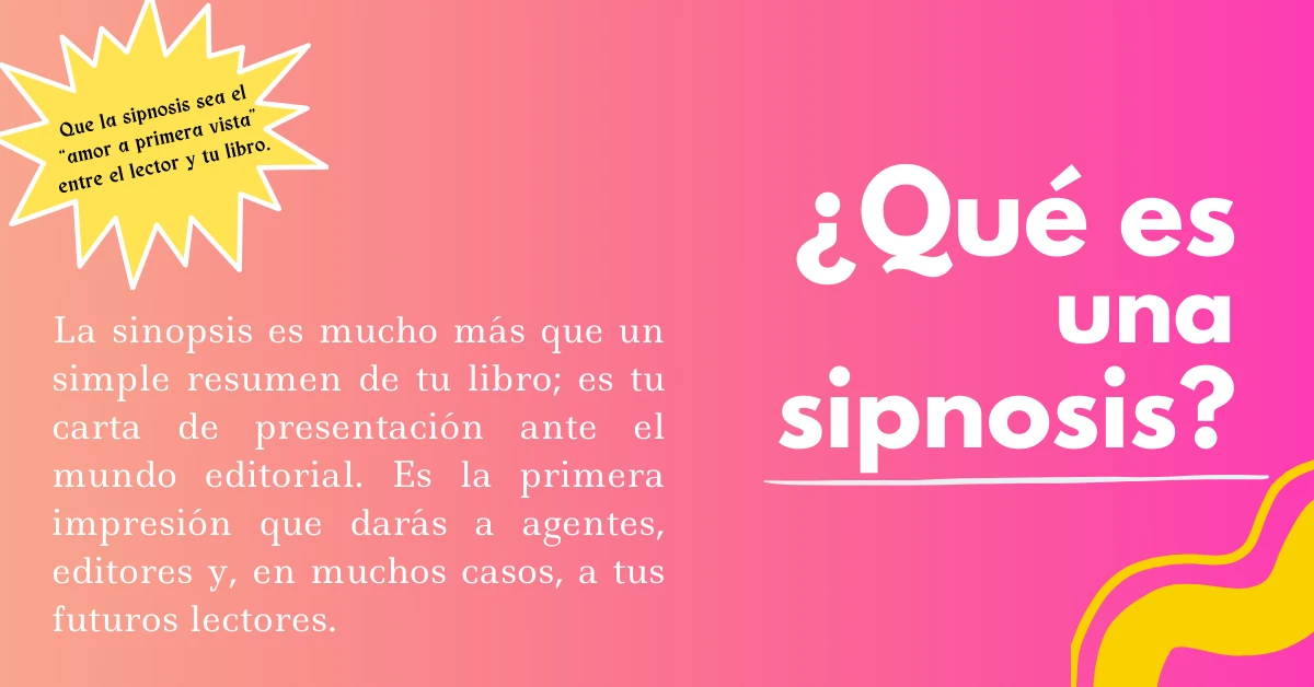 ¿Qué es una sinopsis?